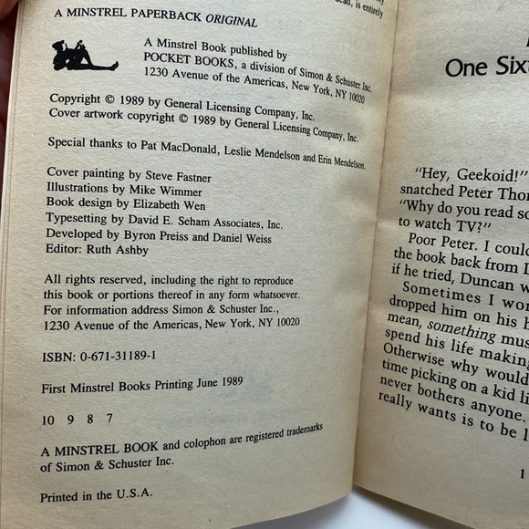 My Teacher is an Alien by Bruce Coville Young Readers Children’s Vintage 1989 - Picture 6 of 9